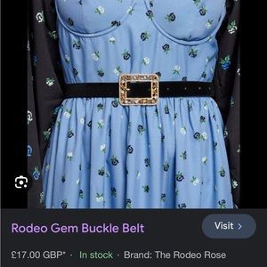 Sister Jane Rodeo Gem Buckle belt